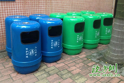 貴陽市政玻璃鋼果皮箱，來自欣方圳
